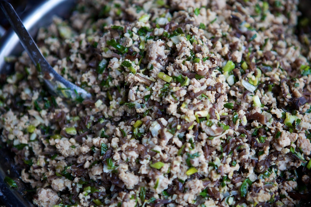  2. Minced Meat Salad (Larb)