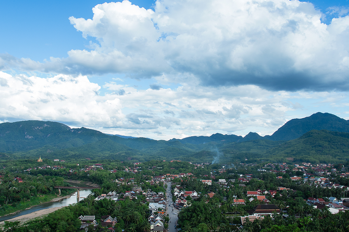 Luang Prabang - View from Mount Phousy