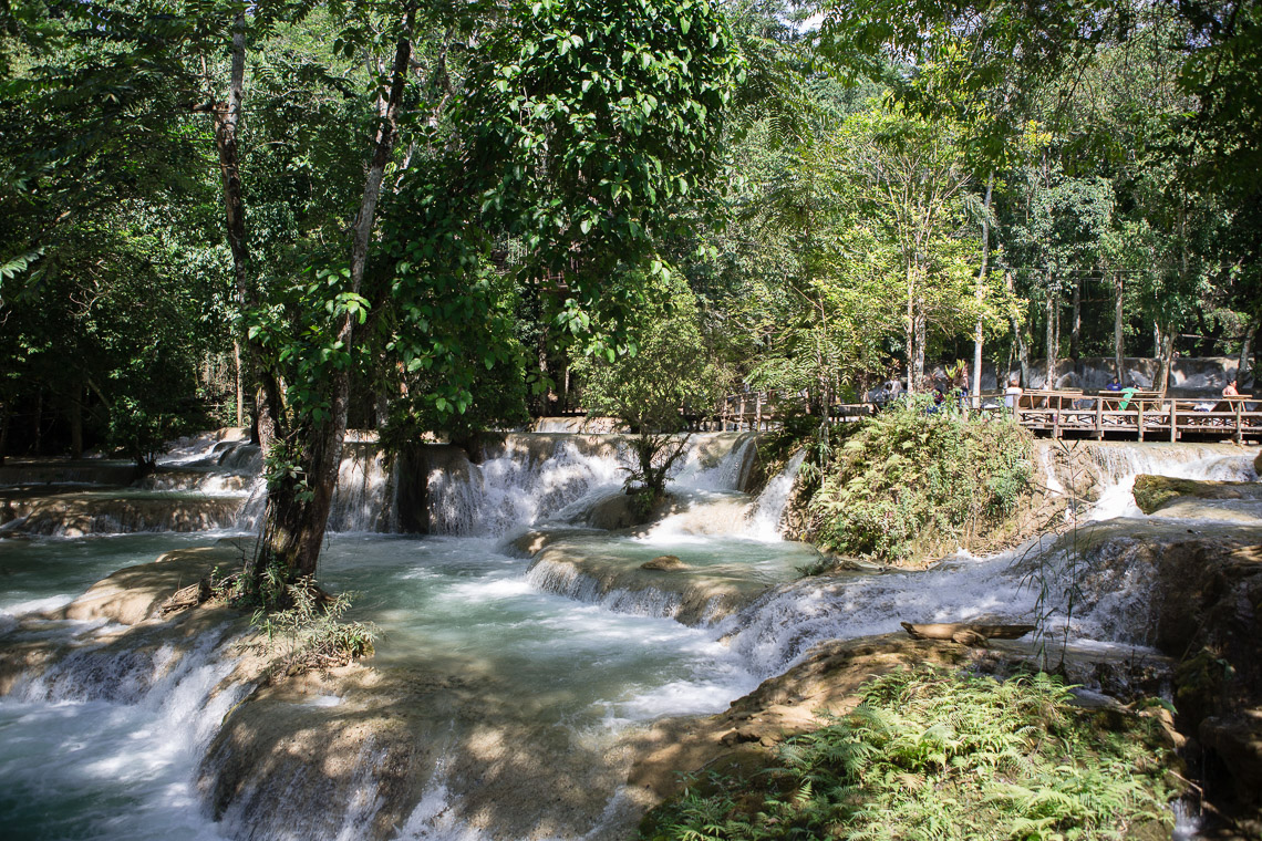 Lower Waterfall - Tad Sae Waterfall