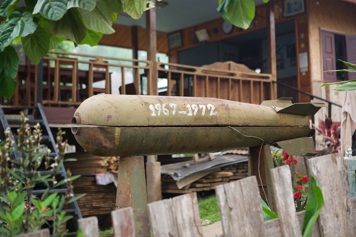 Northern Laos - Nam Ou - Money Bomb