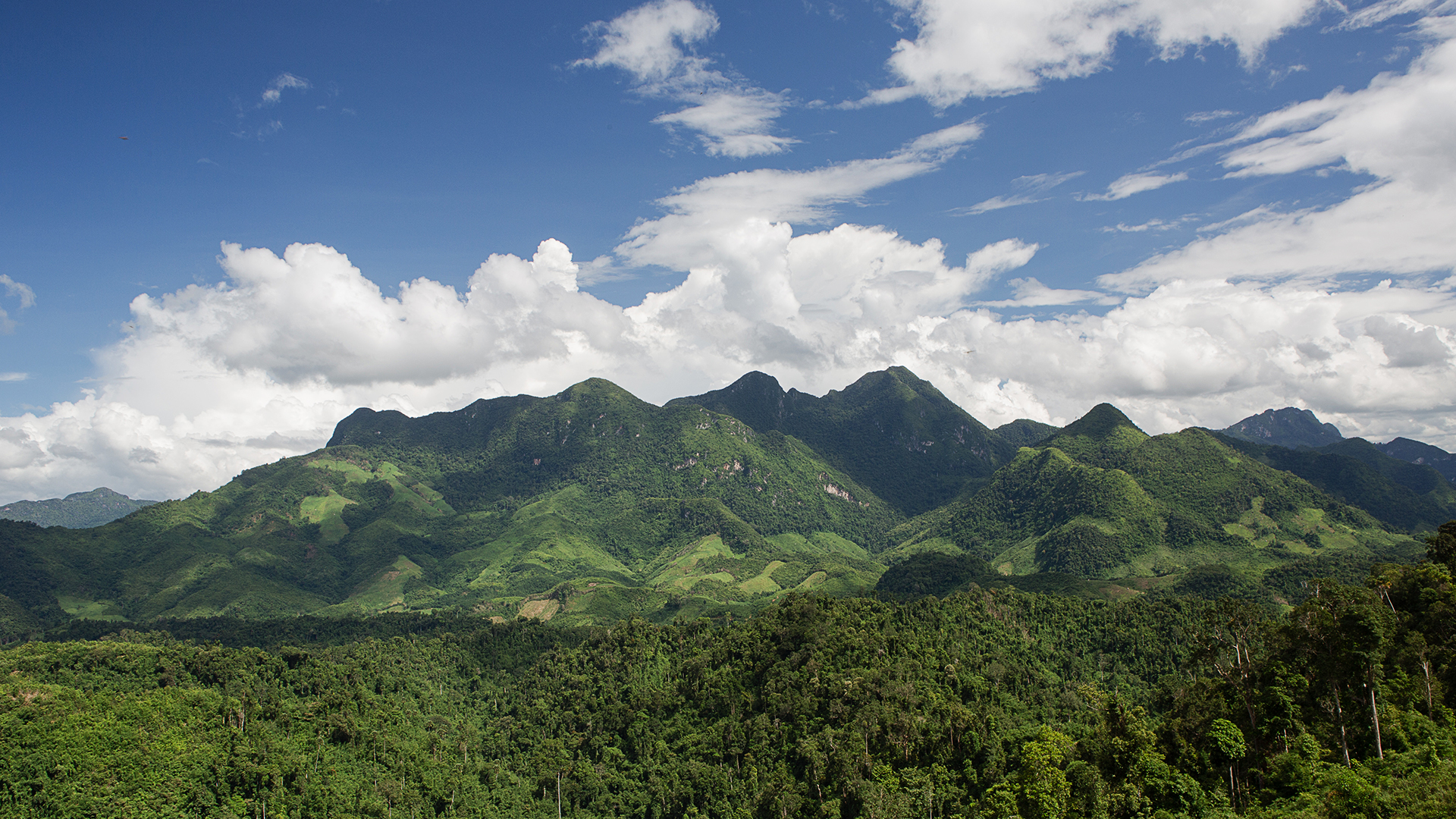 Nong Khiaw, Laos Trekking View